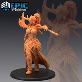 Efreeti Female - The Printable Dragon
